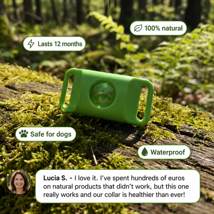 BauPaw  Pendant™ – 12 Months of Natural Protection for Dogs